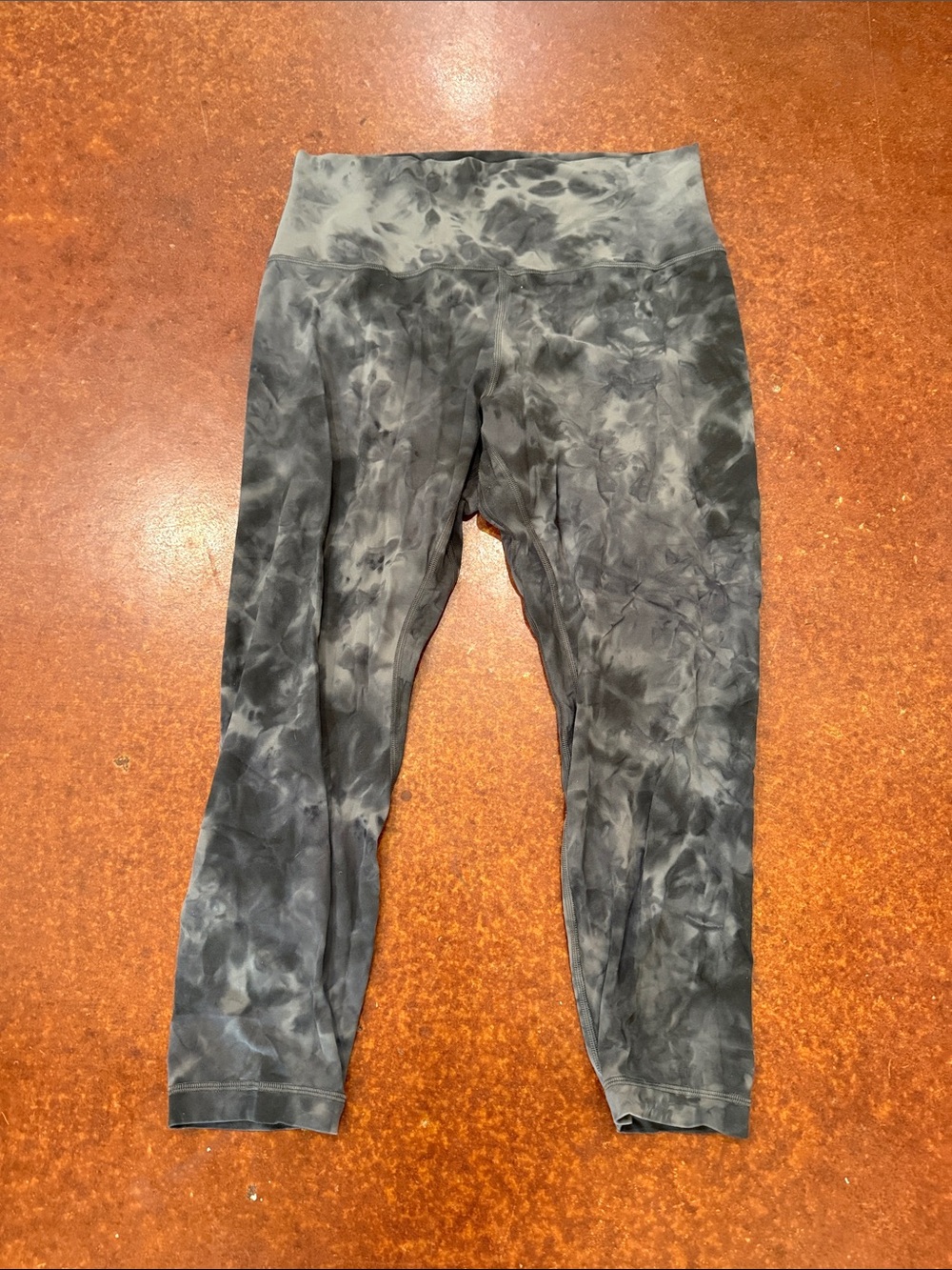 lululemon athletica Gray Marble High-Rise Leggings
